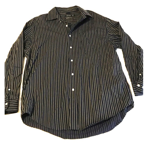 Nautica Men’s Button Dress Shirt - Picture 1 of 2